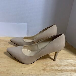 2 Lips Too Zane Womens Heels Pointed Toe Pumps Beige/Tan Size 9